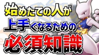 【ポケユナ解説】【初心者講座①】日本代表が解説!! ルートはどこに行けばいいの?? ポケモン毎の役割について…etc これを知らないと試合に勝てません【ポケモンユナイト】