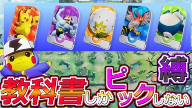 【ポケユナ実況】【ポケモンユナイト】初心者推奨！各タイプの基本キャラしか使えないユナイト配信