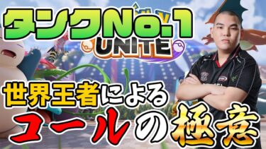 【ポケユナ実況】【スクリム】世界王者の『コール』が光る⁉︎FENNELの練習を覗き見【ポケモンユナイト】【切り抜き】【FENNEL】