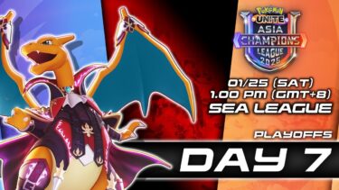 【ポケユナ実況】Pokémon UNITE Asia Champions League 2025 Southeast Asia League Day 7